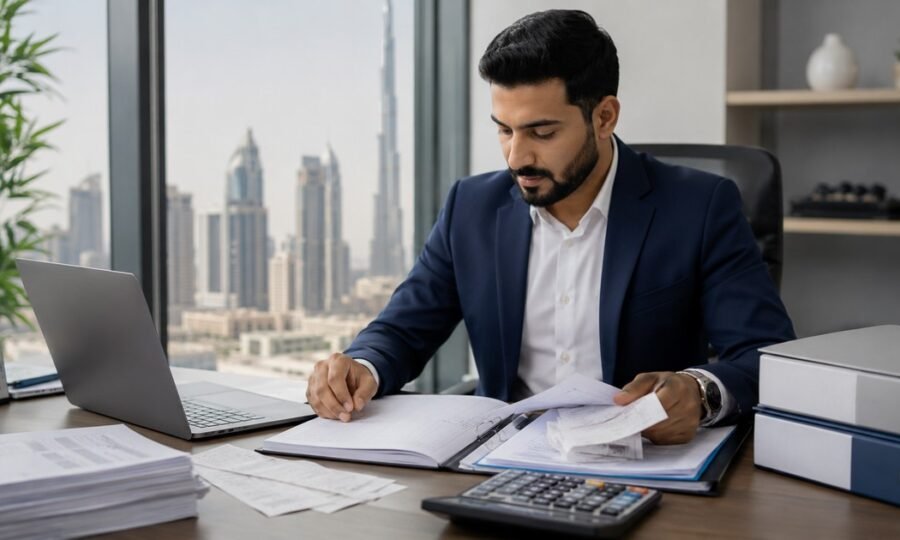 A Bookkeeping System for a New UAE Company